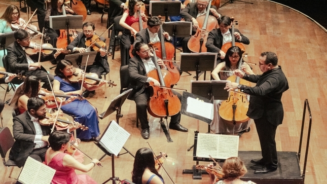 Orquesta Sinfónica Nacional presenta espectáculo en Ministerio de Cultura