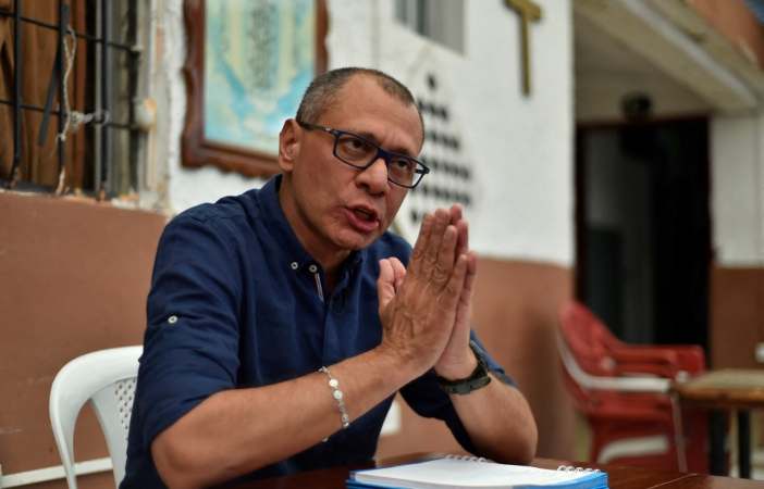 Vicepresidente Jorge Glas. Foto: AFP
