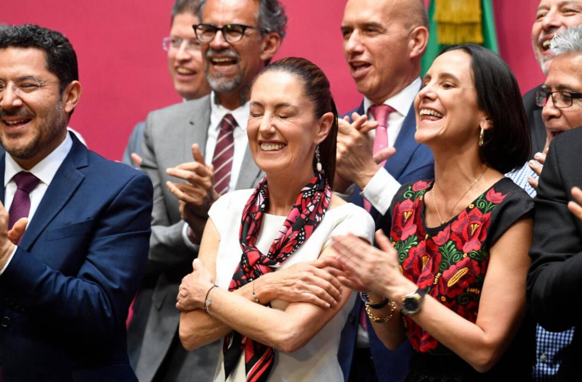 Claudia Sheinbaum se impuso a Marcelo Ebrard