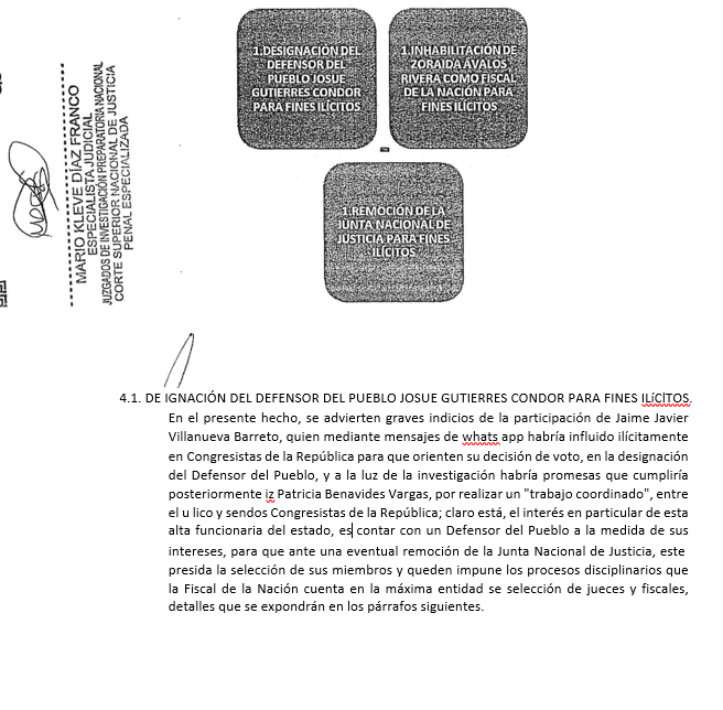 Documento  del Poder Judicial  