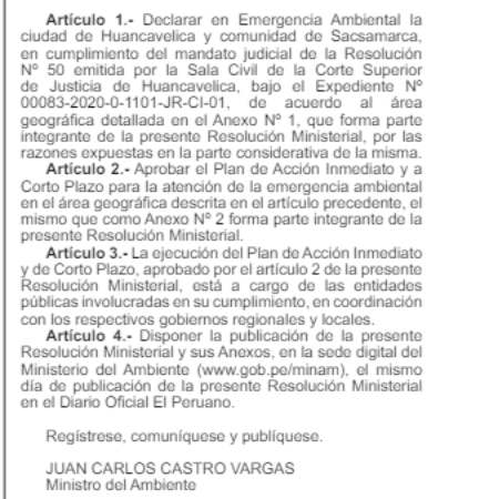 Huancavelica y Sacsamarca 