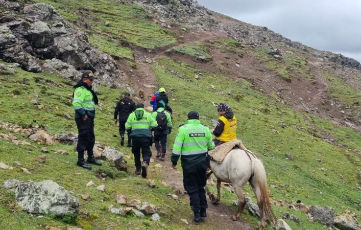 Se intensificó la búsqueda en la zona 