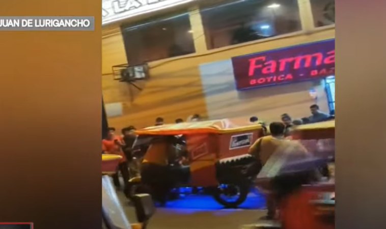 Mototaxistas  atacados por sicarios 