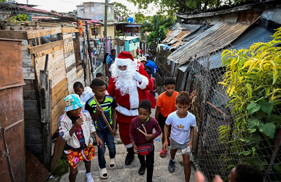 Papa noel Cuba Díaz Canel Comunismo inflación 