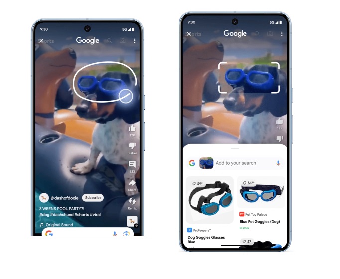 circle google inteligencia artificial buscador