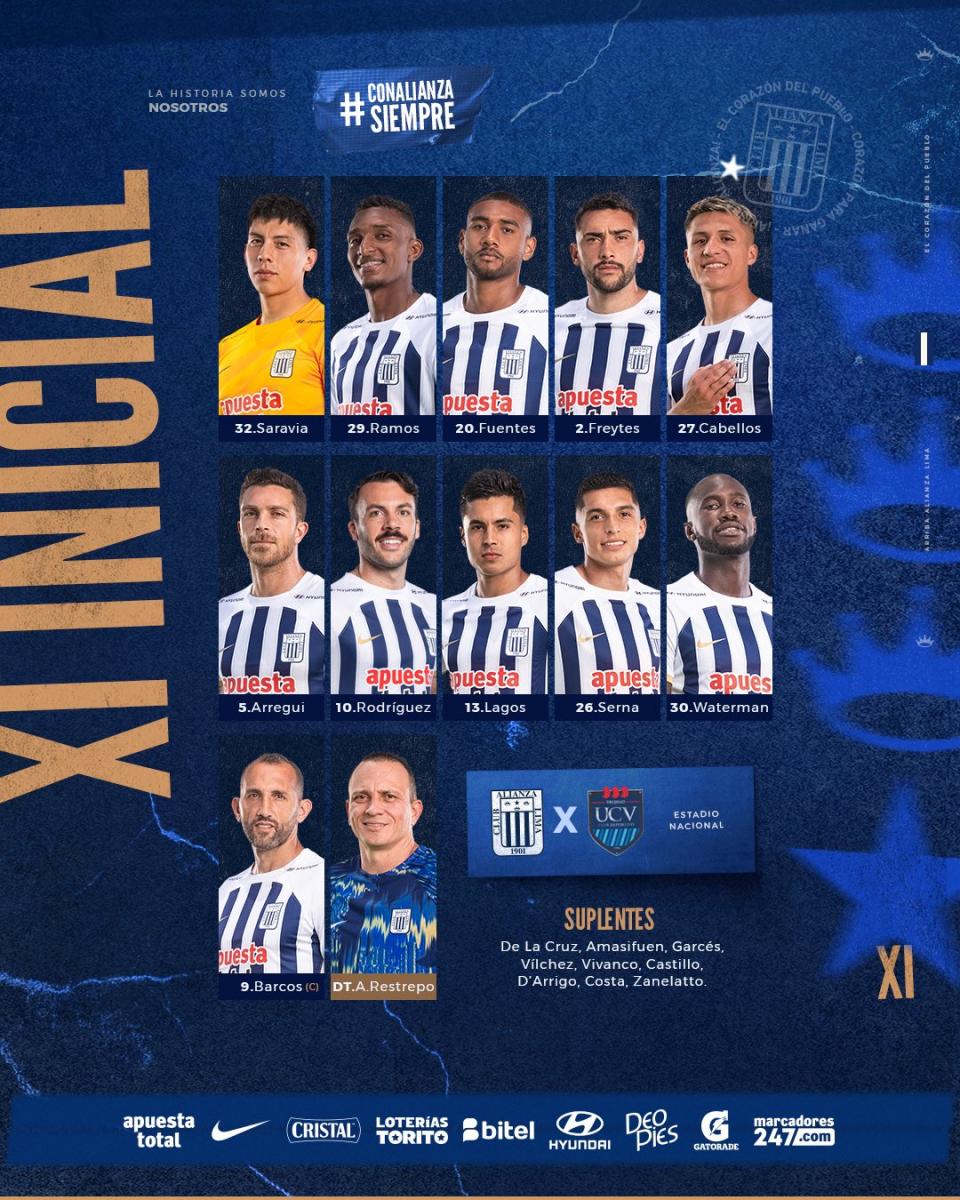 Alianza Lima césar vallejo Liga 1 