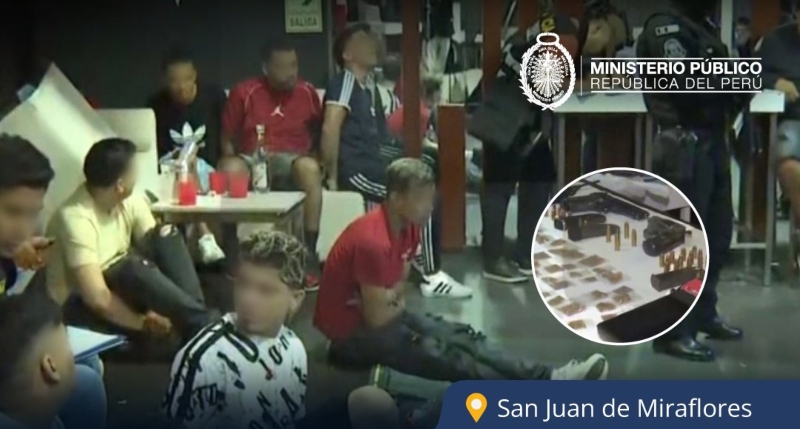 fiscalía sjm detenidos venezolanos tren de aragua