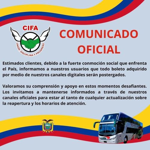 Bus Ecuador CIFA 