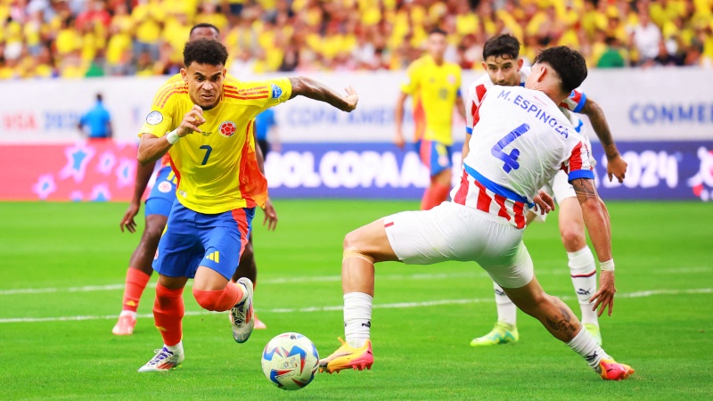 'Lucho' díaz colombia paraguay james