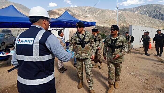 pataz minería ilegal comando