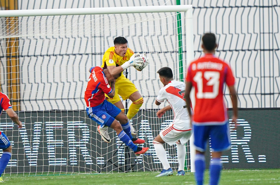 Arquero Sub 23 Selección peruana sub 23 Perú Chile