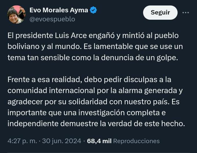 evo morales bolivia 
