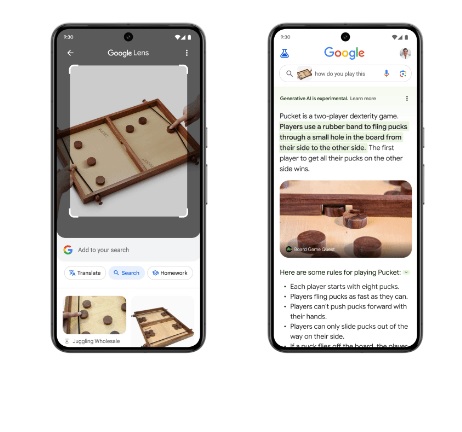 gOOGLE inteligencia artificial interfaz