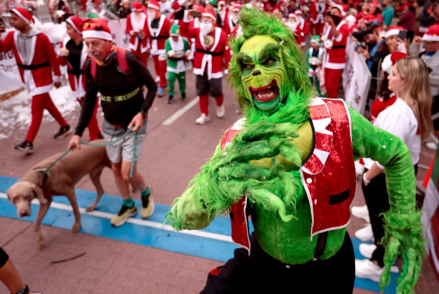 grinch navidad papá noel méxico
