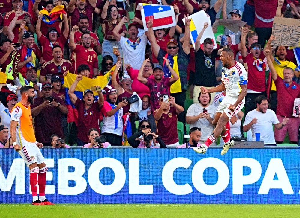 venezuela canadá caracas copa américa Rondón Soteldo vinotinto