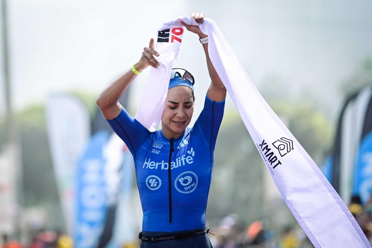 Cecilia Pérez ironman Lima