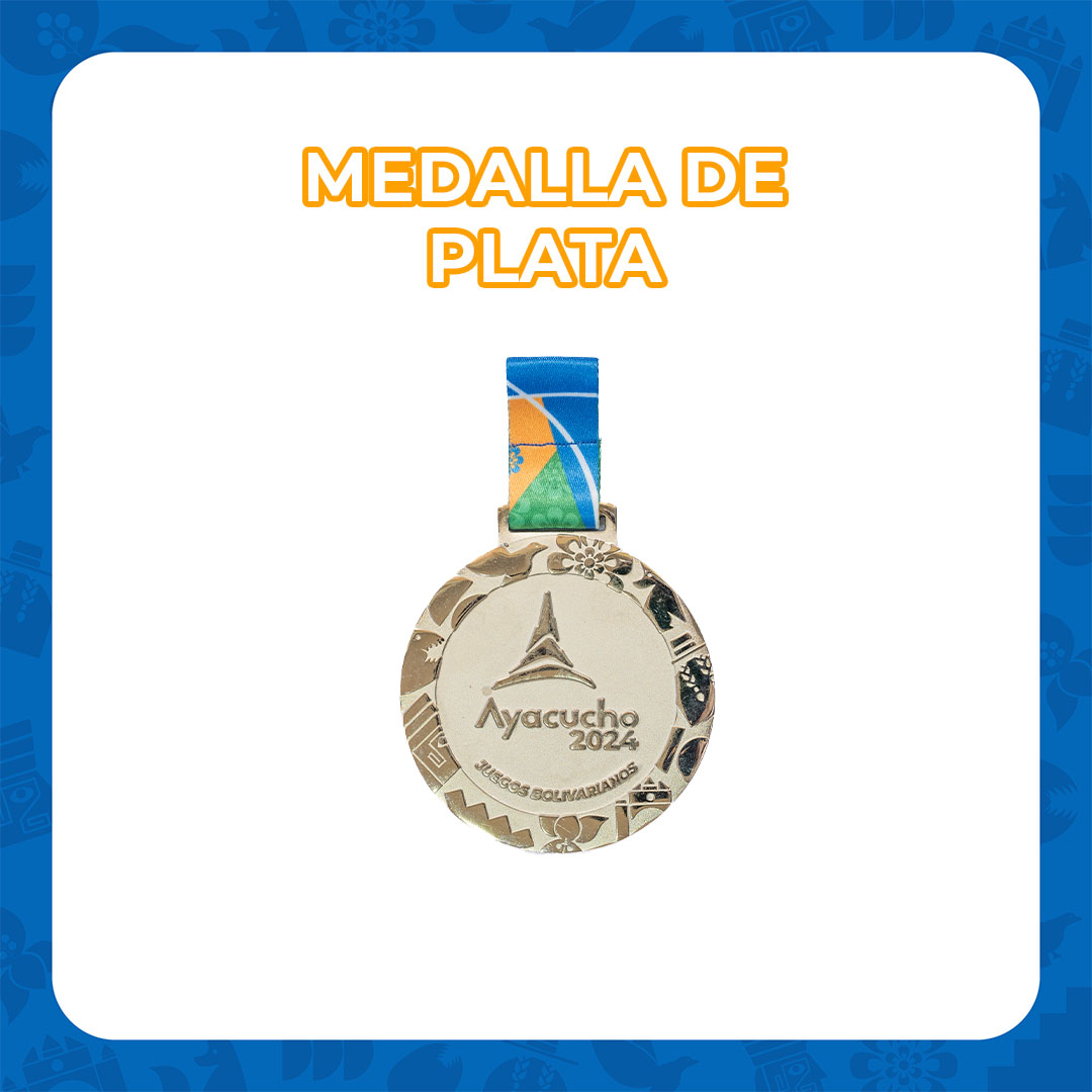 medalla de plata juegos bolivarianos 