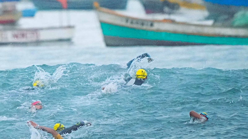 natación iron man competencia