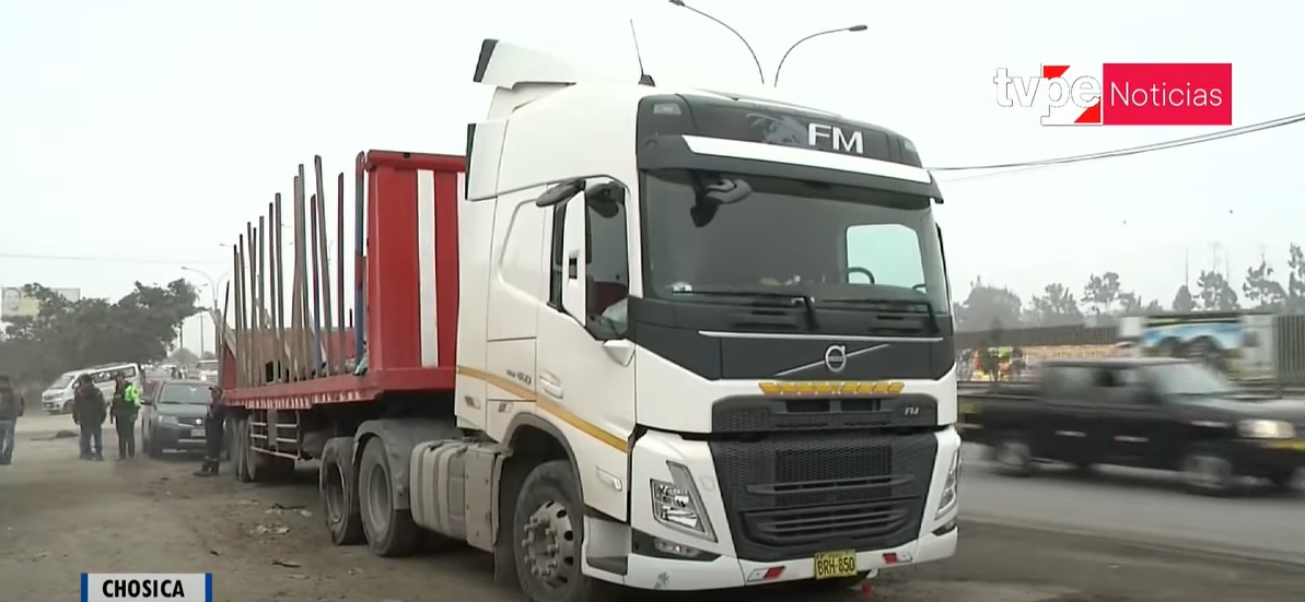 tráiler chosica accidente combi