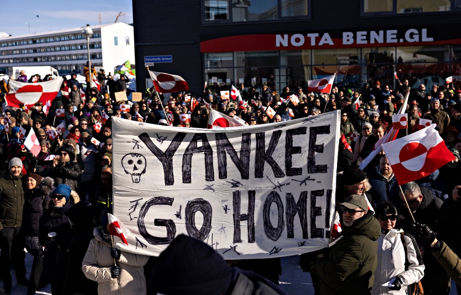 protesta groenlandia trump estados Unidos 