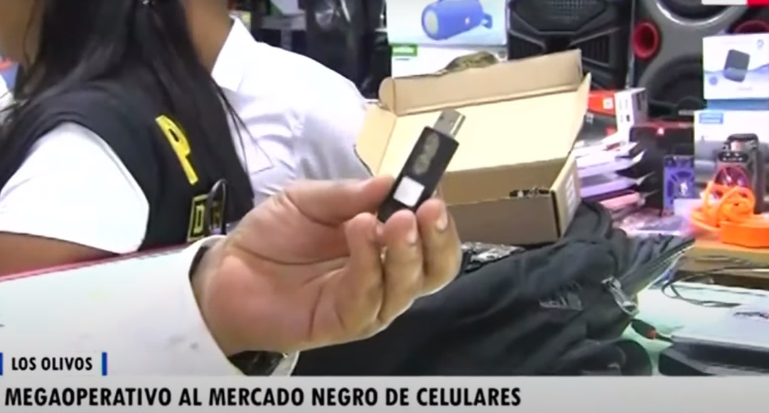 usb celulares robados pnp