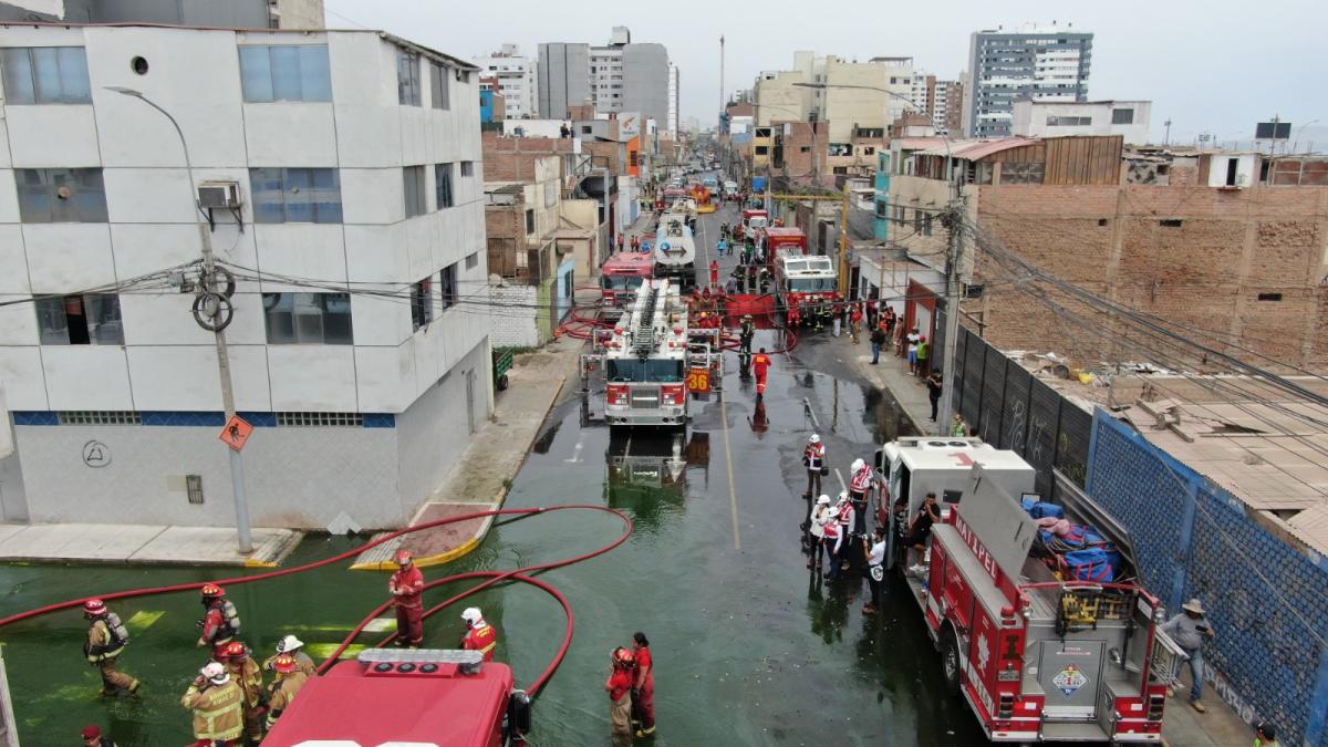 sunafil incendio San Miguel 