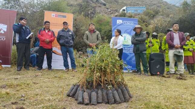 Ministra Ruiz encabezo  en Pucallpa sembrado de plantones.