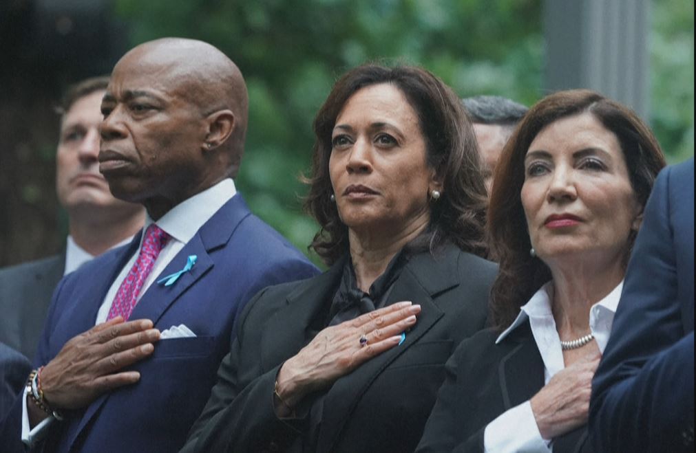 11S 11 de setiembre Torres Gemelas atentados terroristas kamala Harris