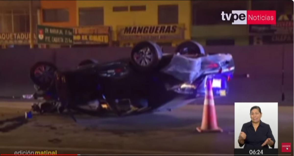 Panamericana Norte Puente Piedra accidente muertos congestionamiento tráfico