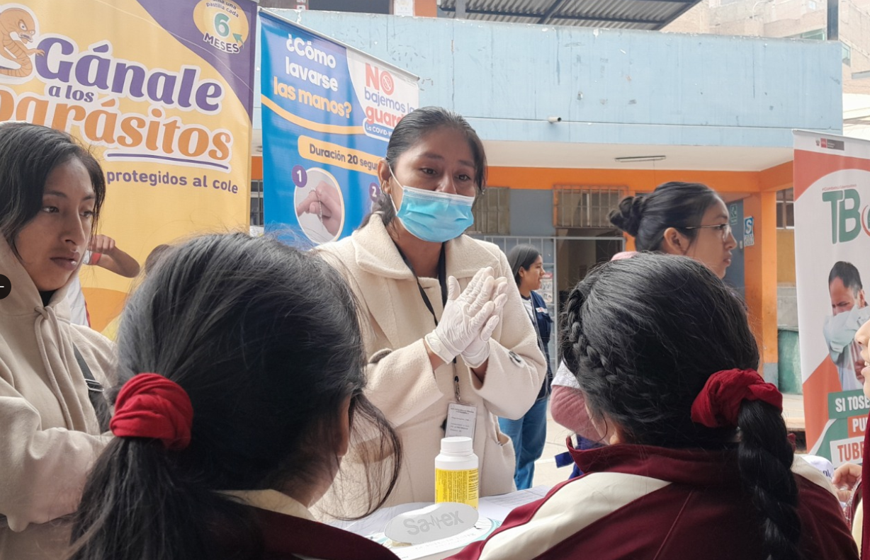 Anemia parásitos Minsa