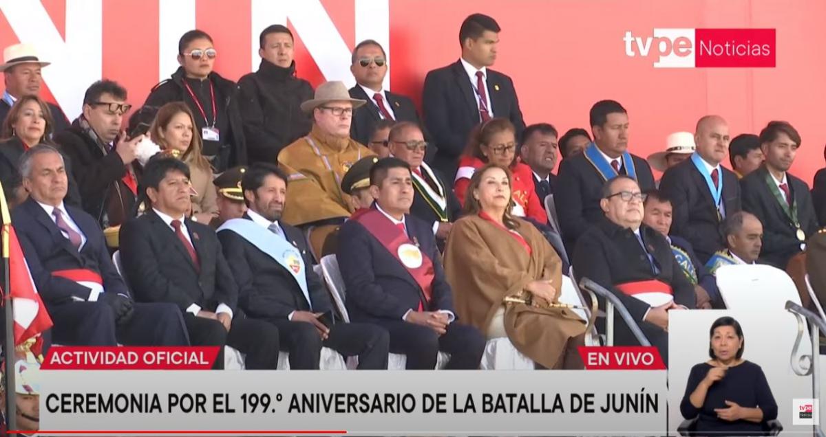 dina boluarte batalla de junin