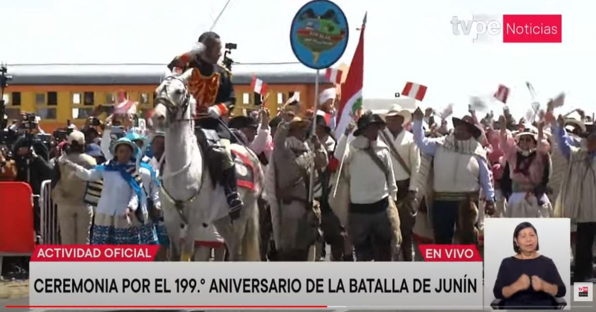 dina boluarte batalla de junin