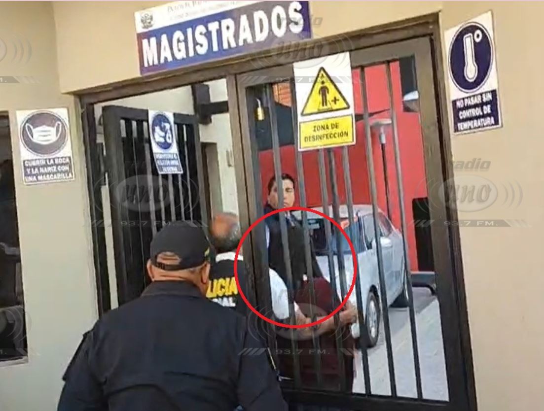 Betssy Chavez permanece en la carceleta del Poder Judicial de Tacna