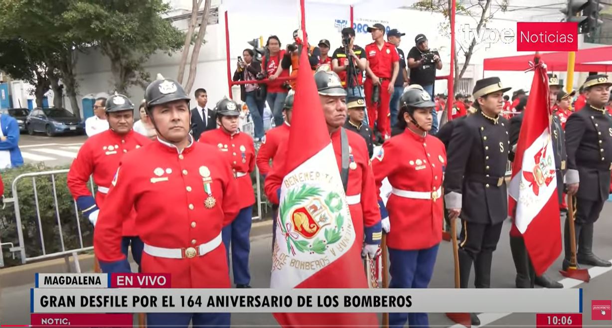 Bomberos uniformes 