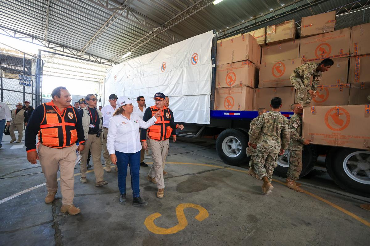 Dina Boluarte viaje Europa Piura fenómeno El Niño