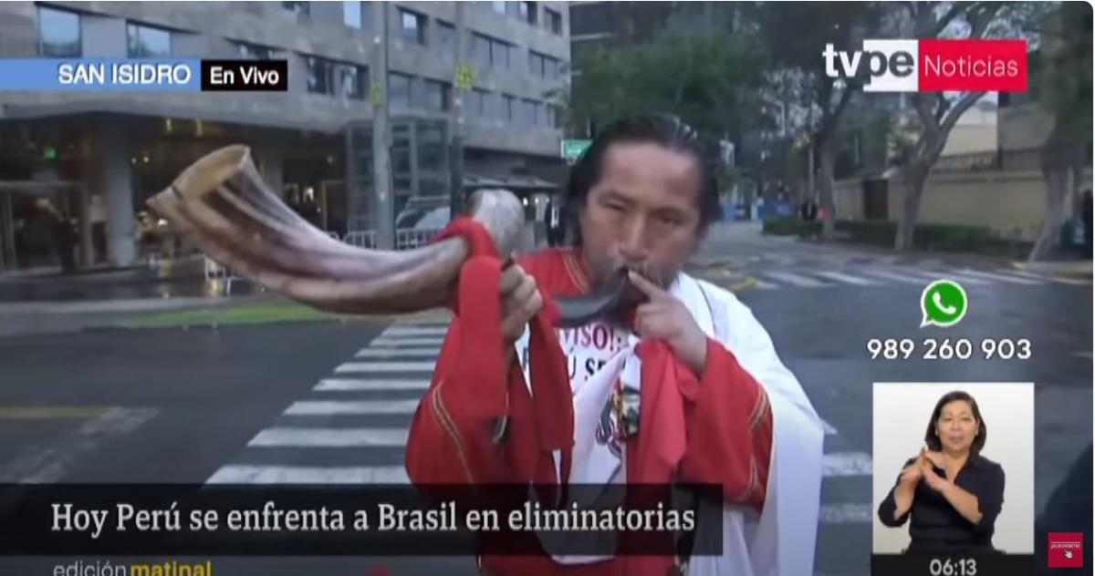 Selección peruana Brasil hincha israelita