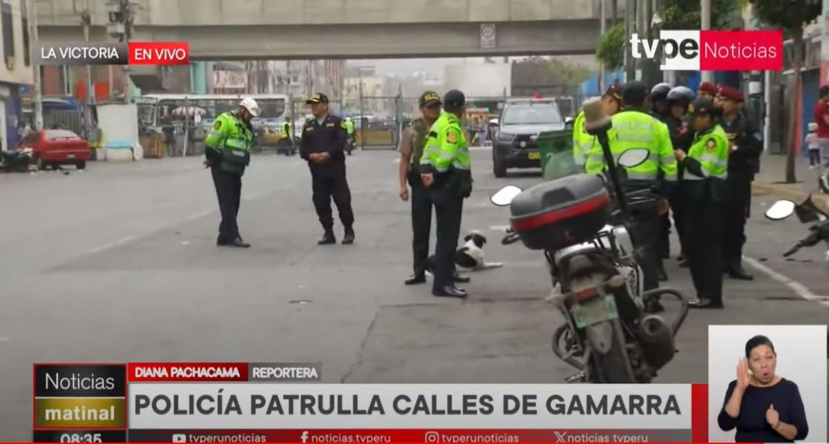 Gamarra patrullaje