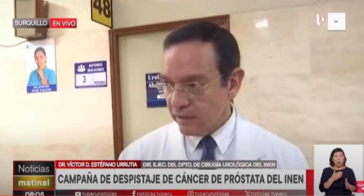 INEN cáncer de próstata campaña prevención