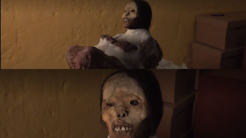 MOmia Juanita Dama de Ampato rostro en 3D