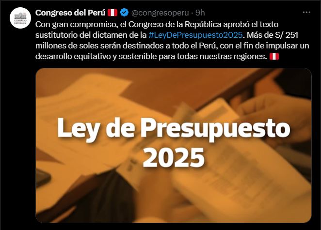 Congreso de la república