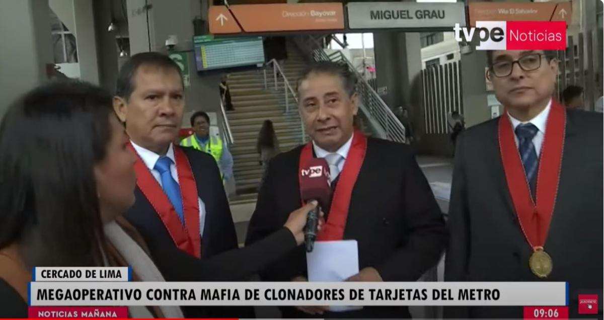 metro de lima megaoperativo clonadores de tarjetas