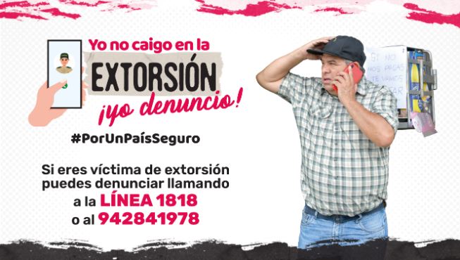 Ministro de Justicia llamadas de extorsionadores