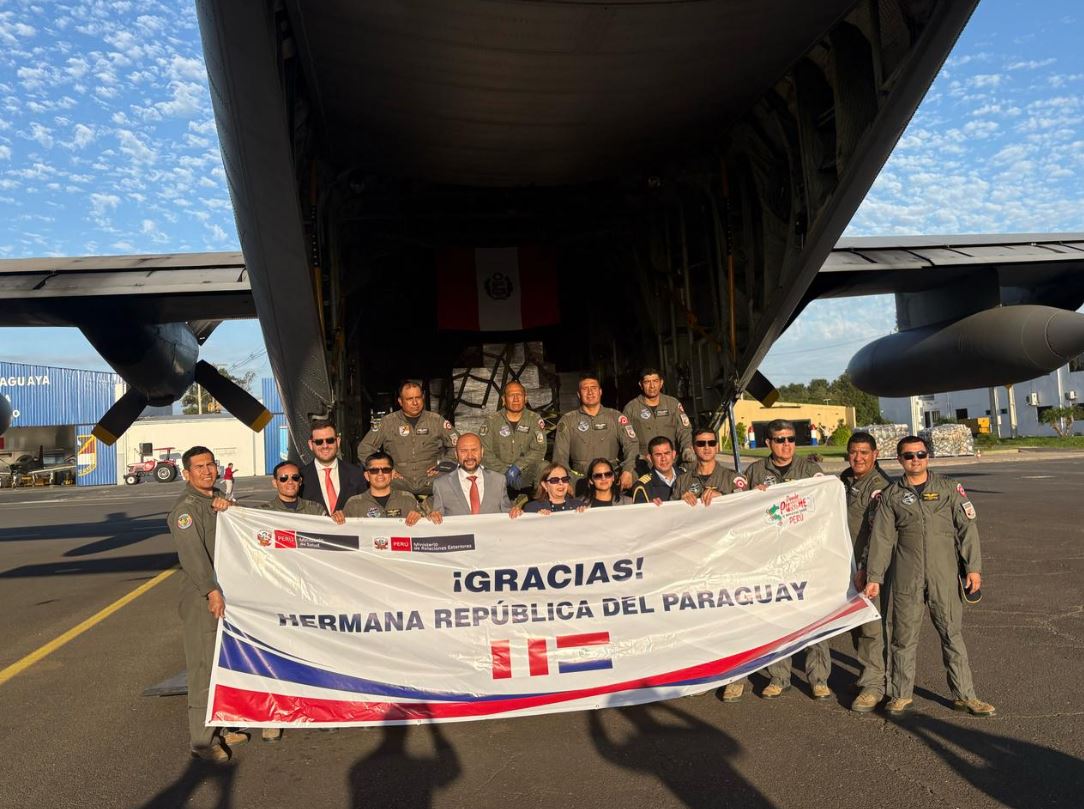 suero donado por Paraguay