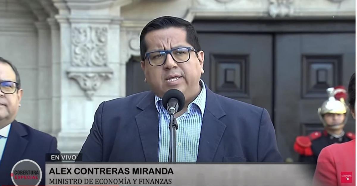 Alex Contreras MEF  presupuesto