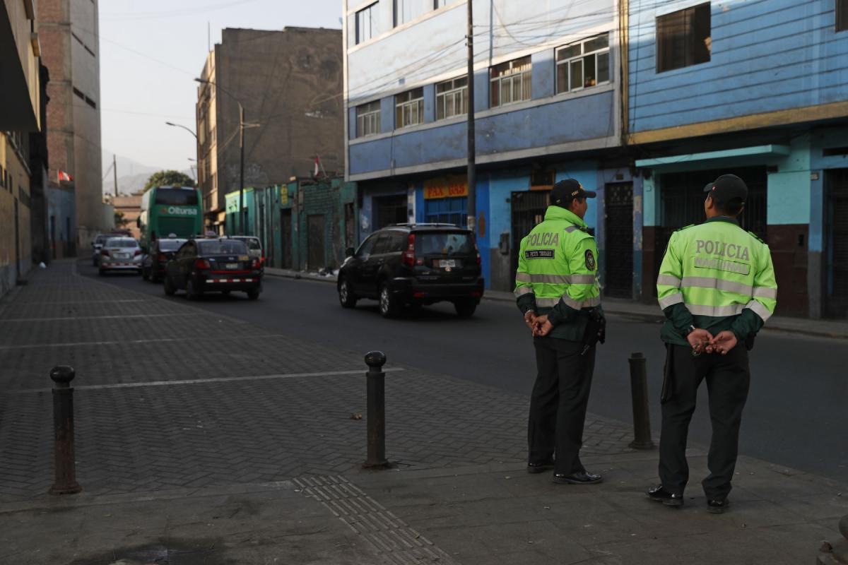 Estado de emergencia Cercado de Lima Lince