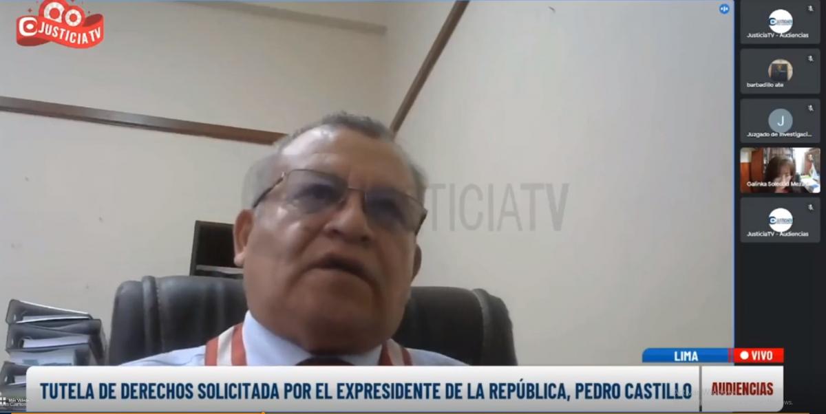 Pedro Castillo: Juez Juan Carlos Checkley le aclaró que “no está secuestrado”