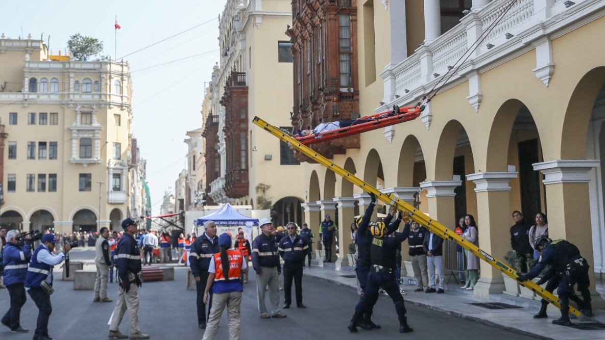 simulacro sismo