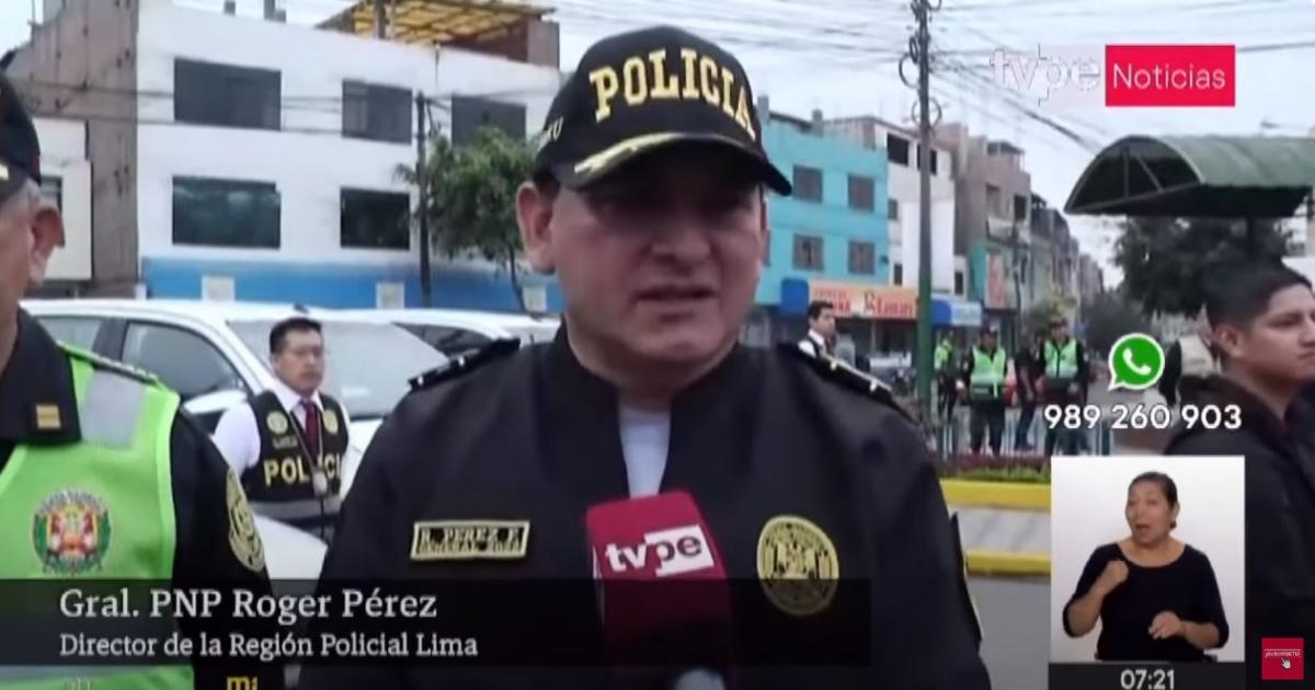 SJL Gral. Roger Pérez delincuencia robos