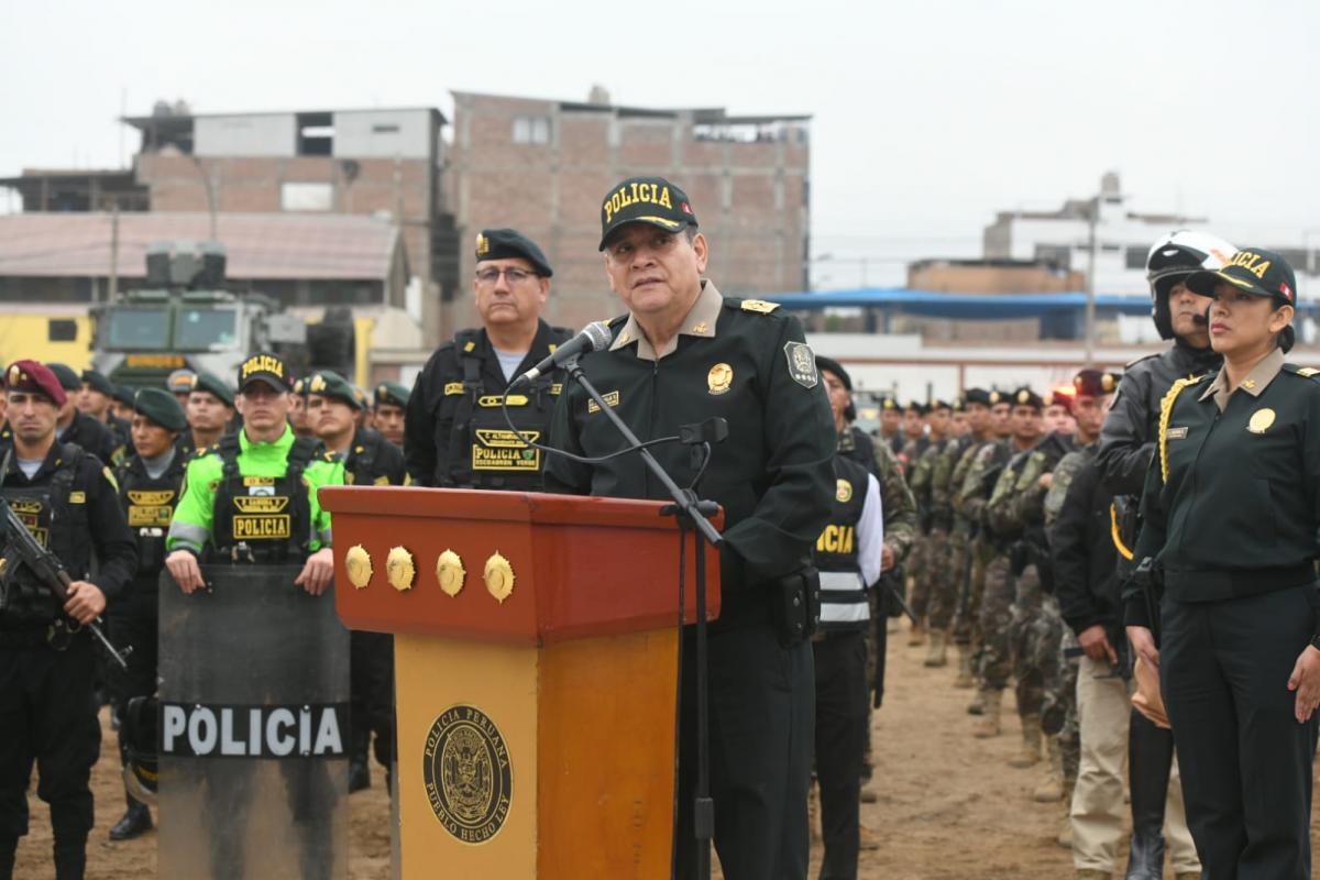 SJL Ministro de Defensa Estado de emergencia FF.AA. PNP 