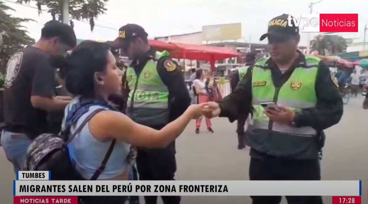 Tumbes migrantes venezolanos 